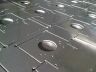 CNC punching aluminium sheet metal work