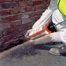 Installing Tri Gel for rising damp control