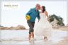 a kiss in the surf on Little Kaiteriteri beach NZ
