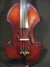 Baroque violin with dark spirit varnish finish