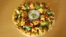 Baby onion bhajis served with a mint, garlic and onion raita