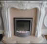 Plaster Louis Fireplace