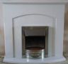 Marble fireplace