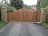 Bespoke Wooden Swing Gates