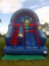 This is the inflatable slide that we have to hire - great fun!