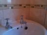 A recently tiled bathroom