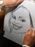 drawing a caricature