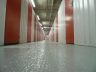 Inside secure storage facility