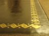 Leather desk lining