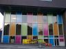 Window Contravision graphics for The Evening Post Building, Bristol