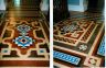 Victorian hotel tiled floor restored