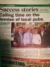 Newspaper report on us