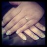Natural looking nail extensions