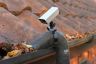 The gutter cam attached to our carbon fibre poles, we can take still images or videos with this to s