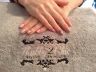 Shellac with nail art