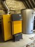 Biomass Boiler Installation and buffer Welbourn Farm