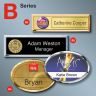 B series badges