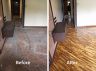 refreshed wooden floor