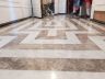 Marble floor polishing