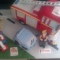 Large Fire Engine & Fighters Charity Cake 