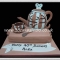 Tea time hobby themed cake