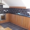 Kitchen area in Laura's Loft at Greetham Retreat