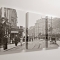 Tri-Panel canvas of North Marine Road, Scarborough in the early 1900's