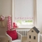 Blackout Roller Blind for Nursery (Pink or Blue Footprint Pattern)