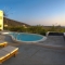 Santorini Greece Swimming Pool Photograph