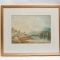 Victorian Watercolour Scottish Loch