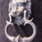 Victorian Lions Head Door Knocker