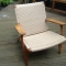 Danish cord easy chair