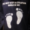 foot print hoodie