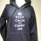 keep calm hoodie