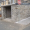 Random stone garage.