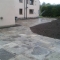 York stone patio/paved area.