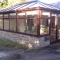 Stone based conservatory.