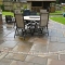 Indian stone patio