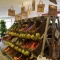 Crates of fresh produce