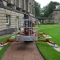 No damage to the grass