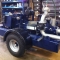 Wheeled pump set