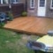 This decking covered an unsightly concrete patio