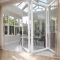 Looking Though PVCu Bi-Fold Door Into PVCu Orangery