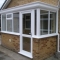 PVCu Porch With GRP Solid Roof