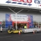 Large glazed area for supermarket.