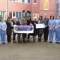 Raising £9,800 for the Pembroke Ward Salisbury Hospital