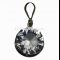 faceted quartz pendant