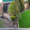 Before and after artifcial grass install Sheffield, South Yorkshire