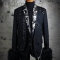 Rhinewear Embellished Suit Jacket for Men