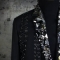 Rhinewear Embellished Mens Suit Jacket
